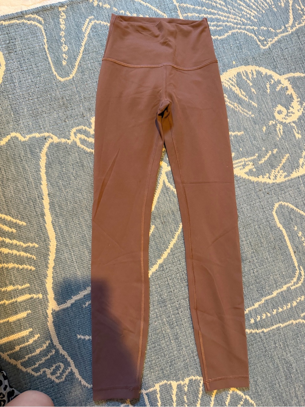 lululemon athletica Brown High-Waist Leggings